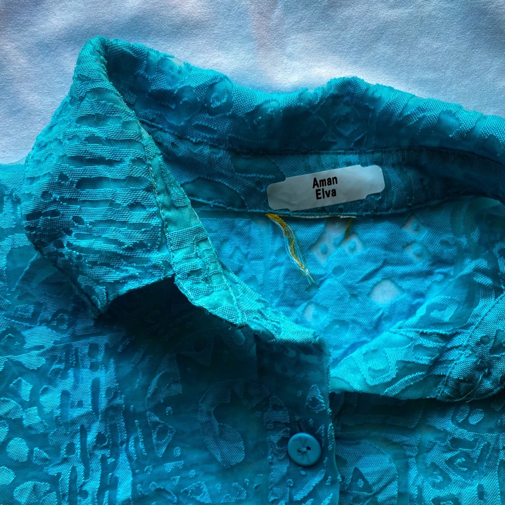 Handmade Patterned Button-Down